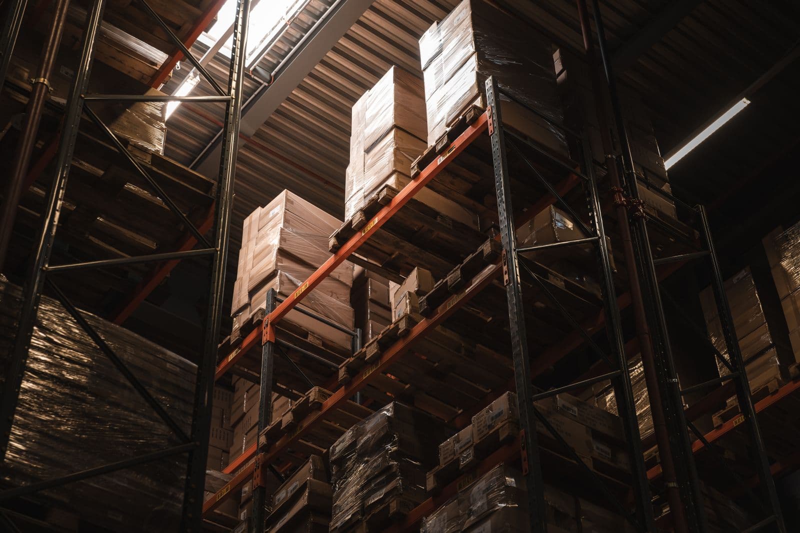 Cardboard boxes ready for order fulfillment